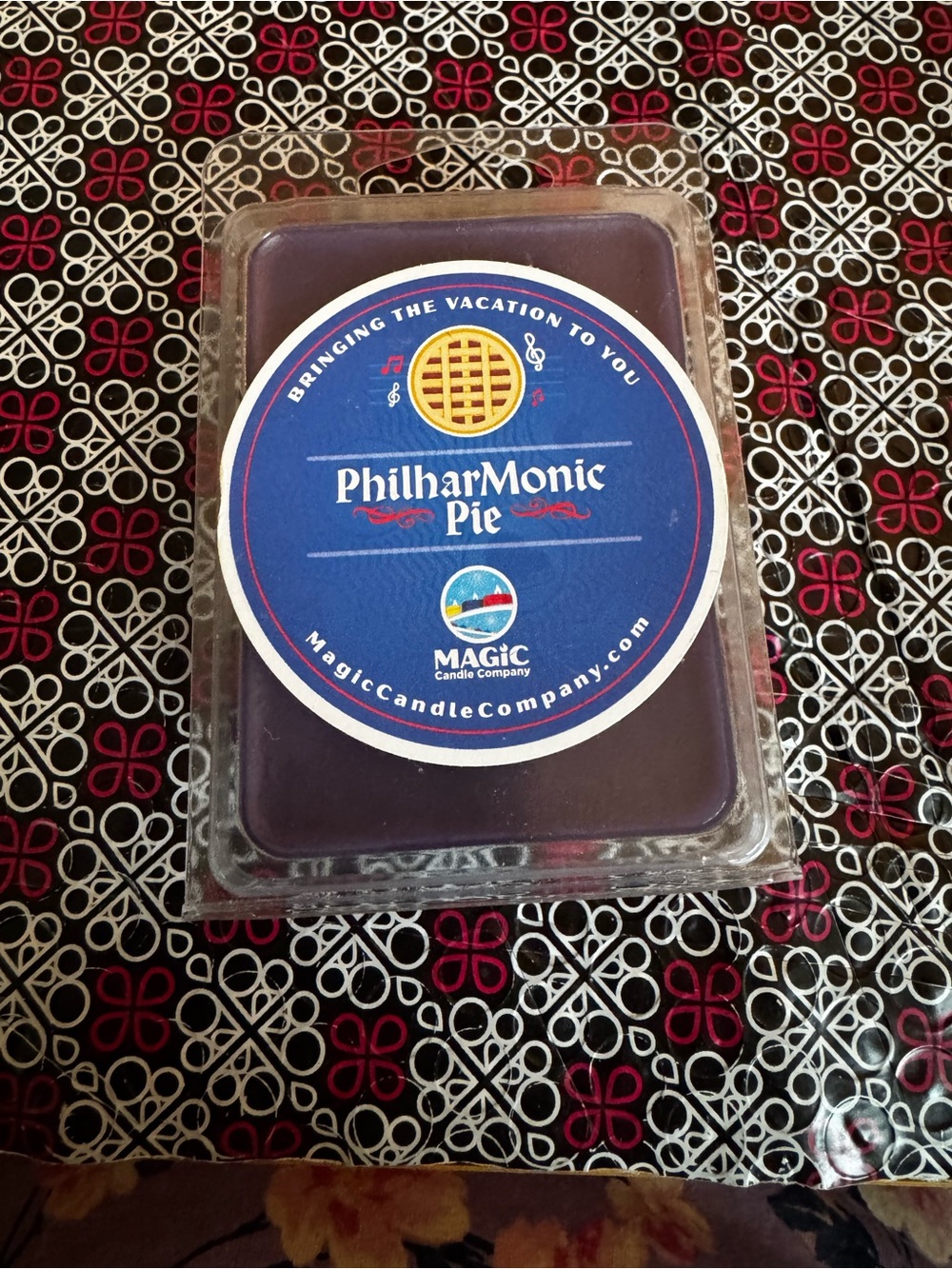 PhilharMonic Pie Wax Melt - Purple